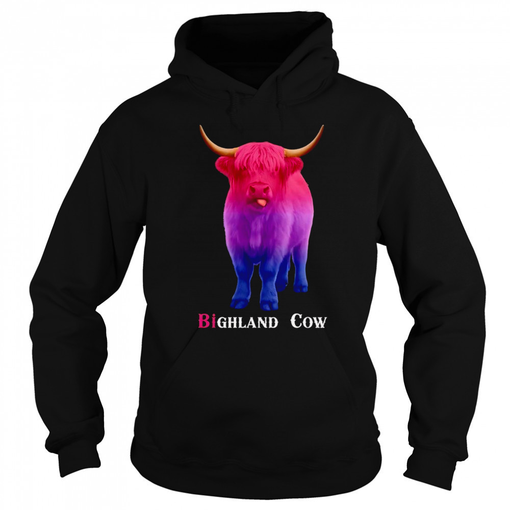 Bighland Cow shirt Sweatshirt