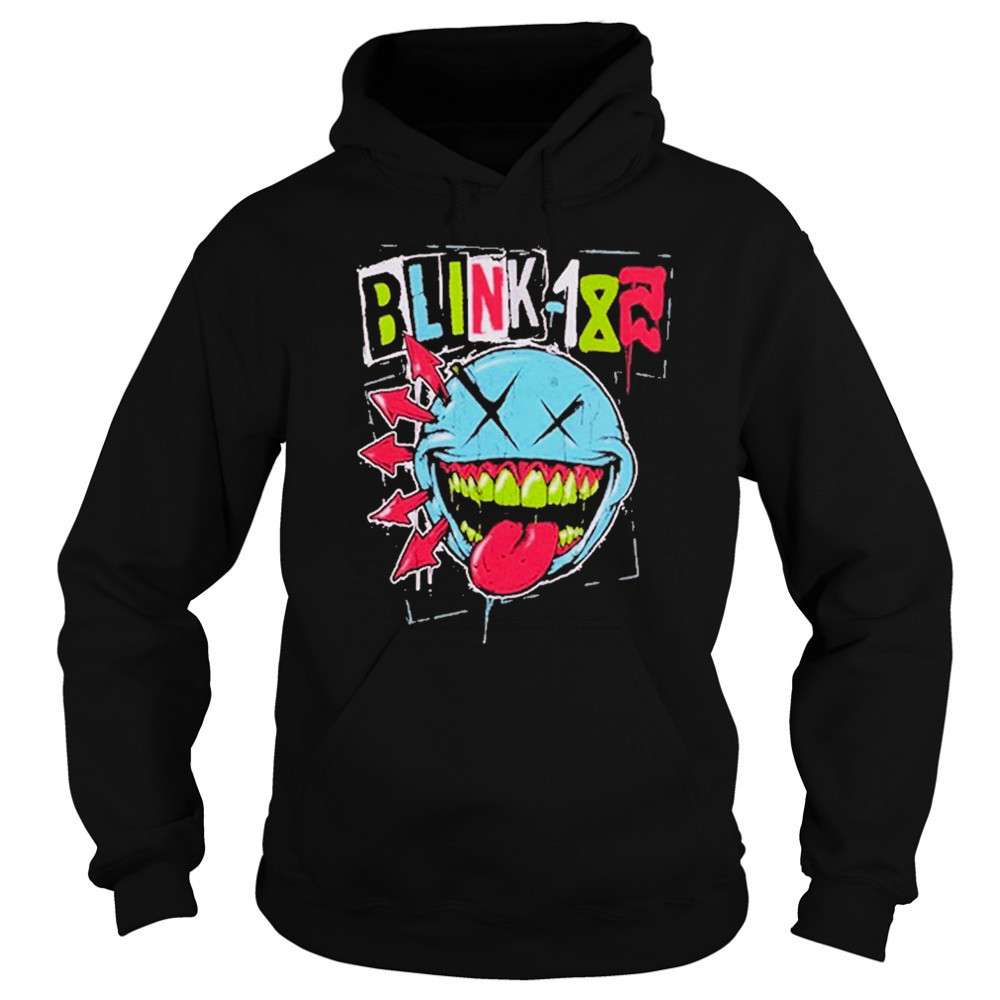 Blink-182 Apparel Green Teeth Smile Logo T-Shirt Sweatshirt