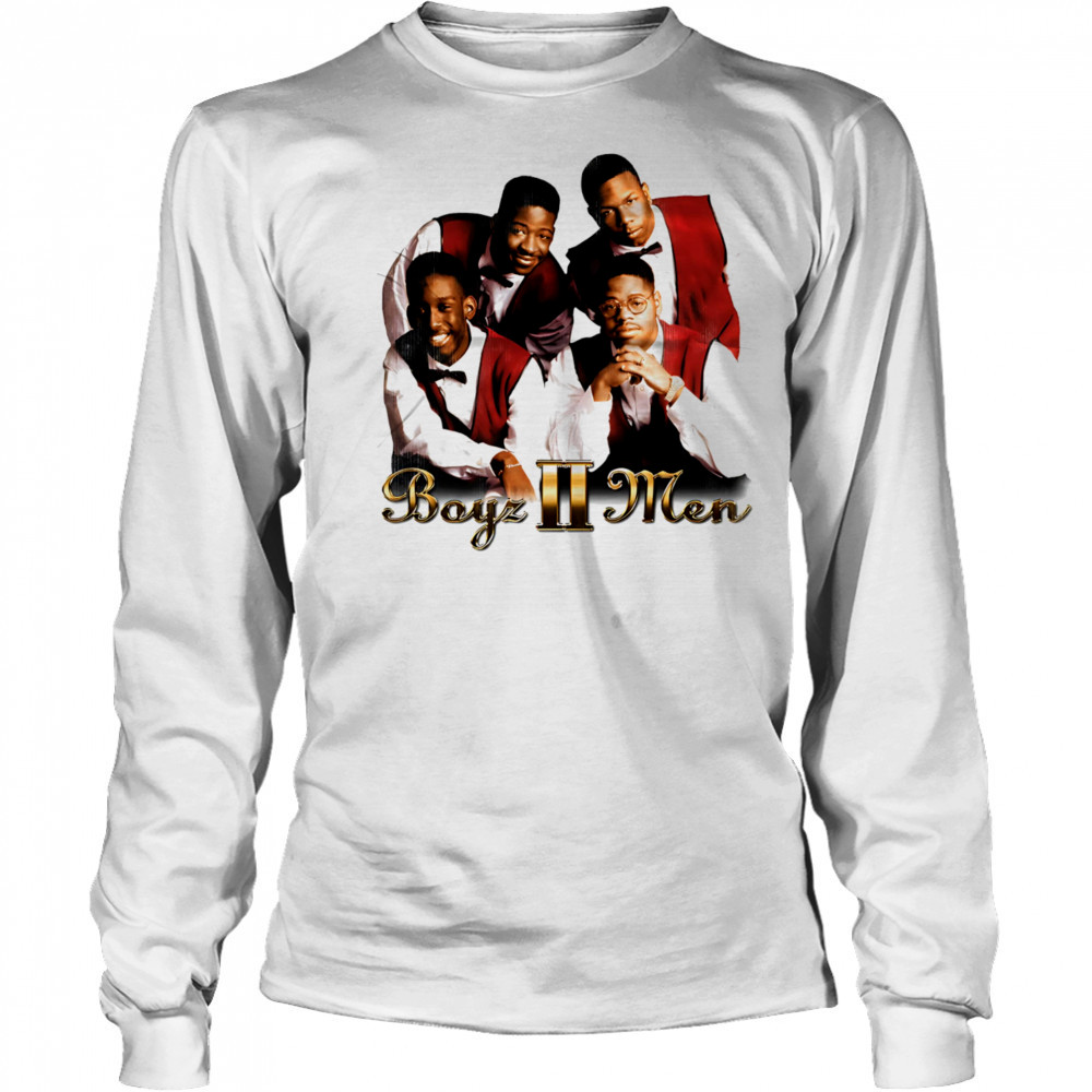 Boyz II Men portrait shirt Long Sleeved