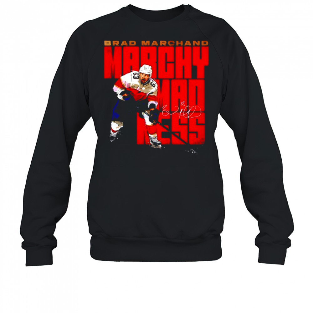 Brad Marchand Florida Marchy Madness WHT T-Shirt Sweatshirt