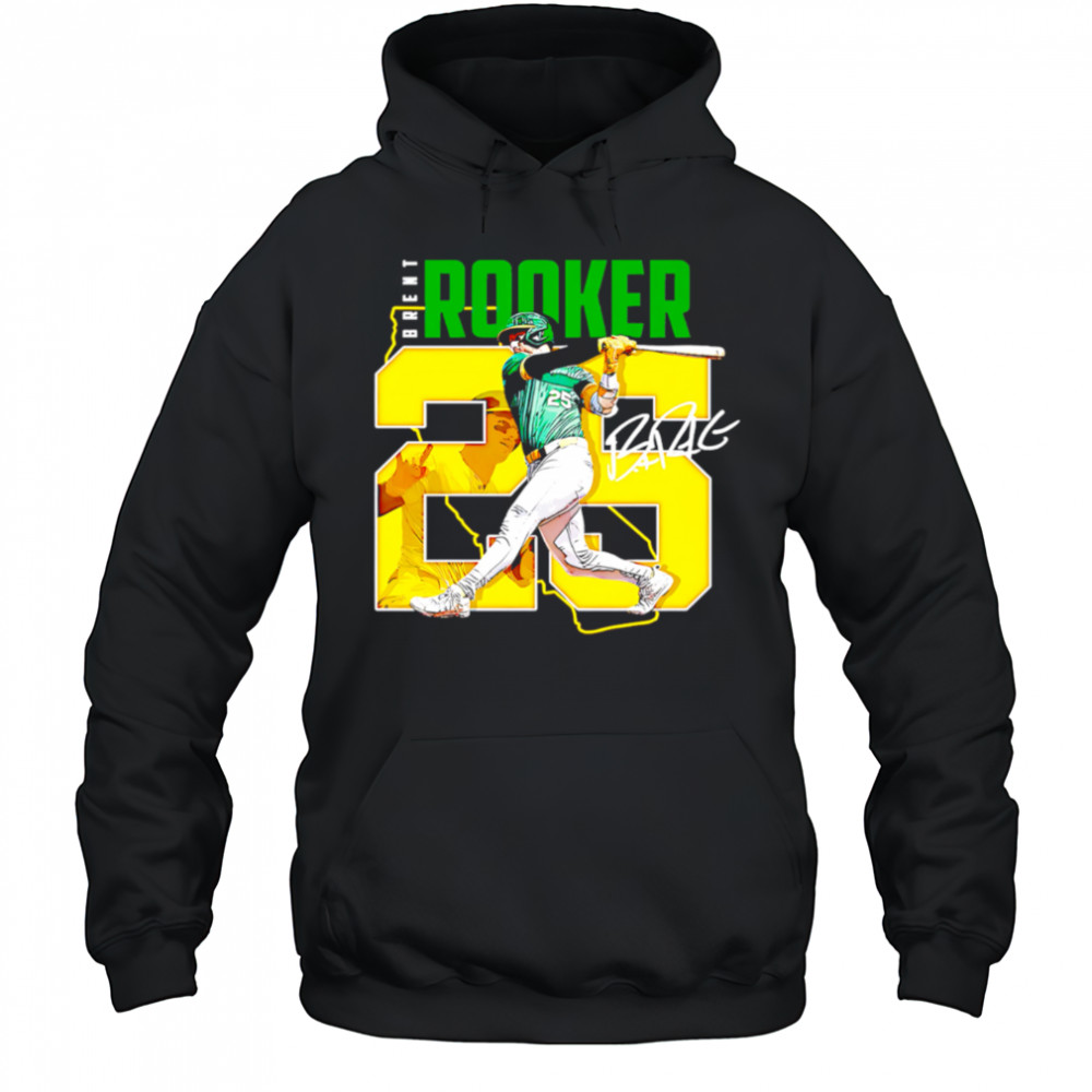 Brent Rooker Sacramento Name Number 25 shirt Hoodie