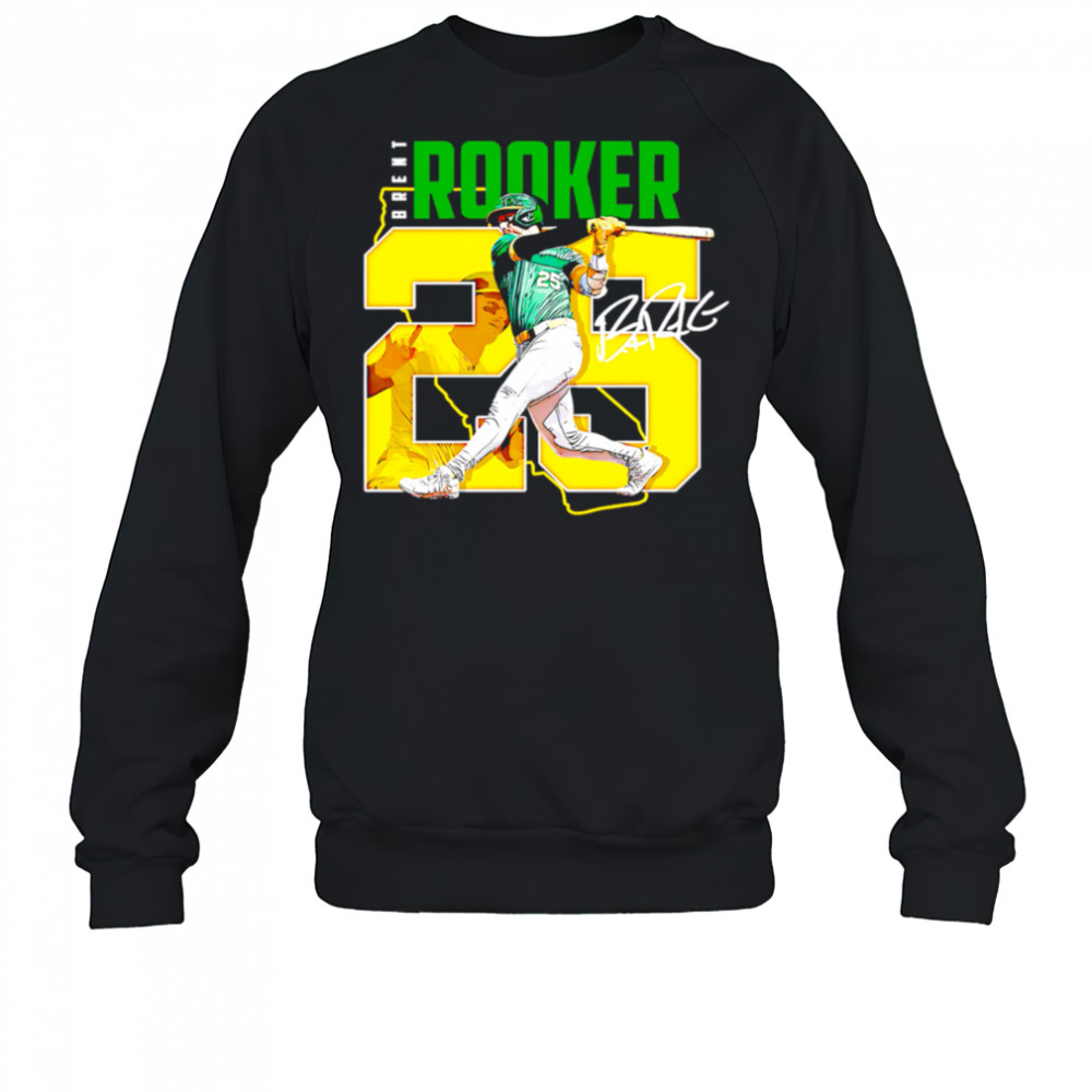 Brent Rooker Sacramento Name Number 25 shirt Sweatshirt