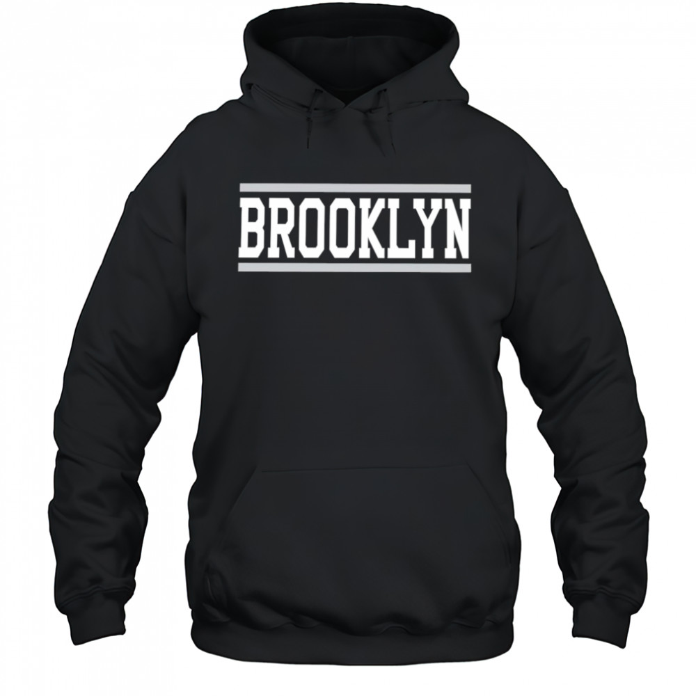 Brooklyn horizontal lines shirt Hoodie