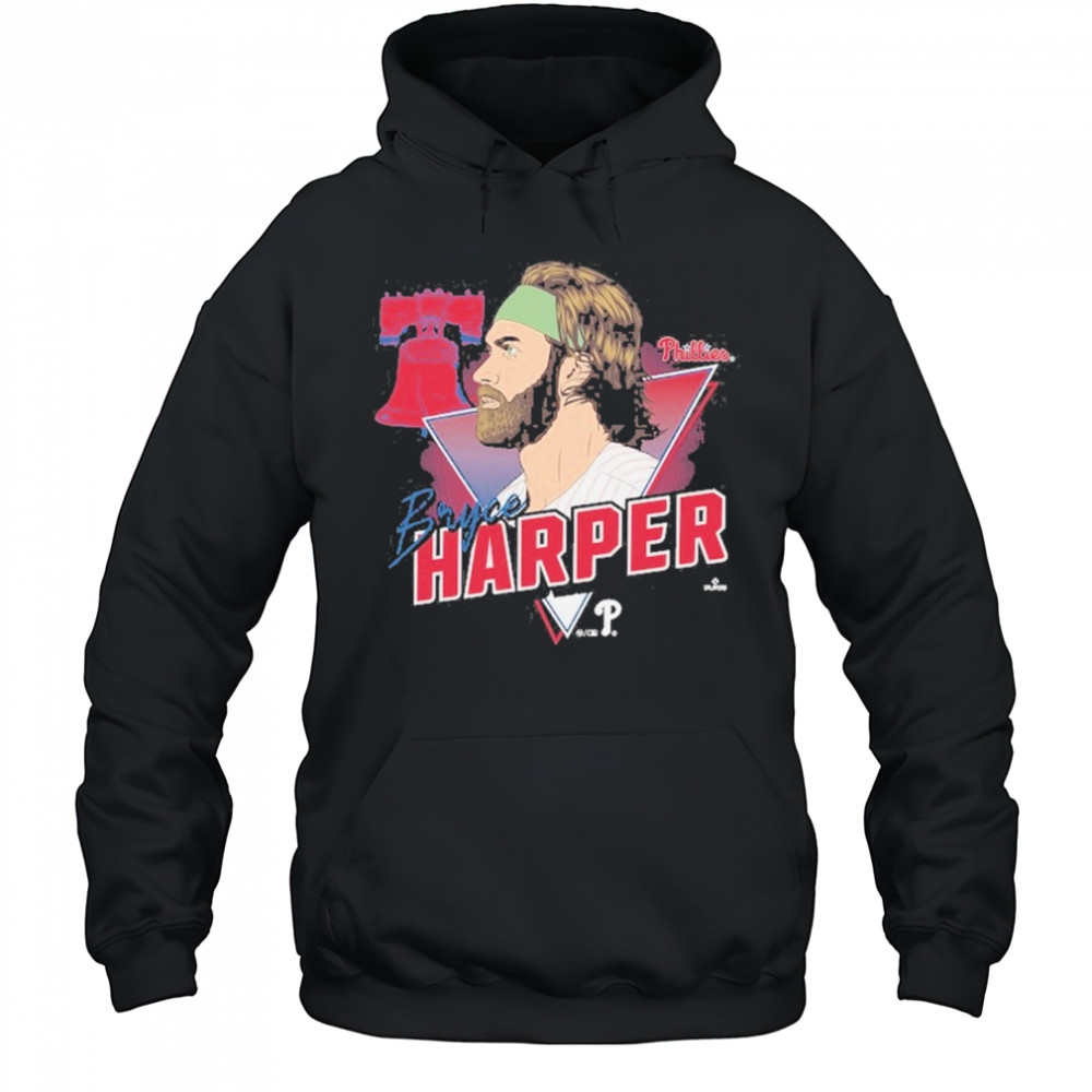 Bryce Harper Philadelphia Phillies ’47 Player Caricature Franklin T-Shirt Hoodie