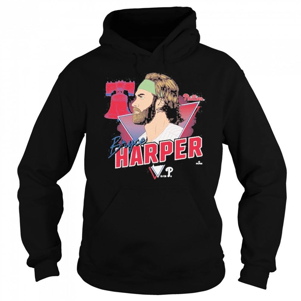 Bryce Harper Philadelphia Phillies ’47 Player Caricature Franklin T-Shirt Sweatshirt