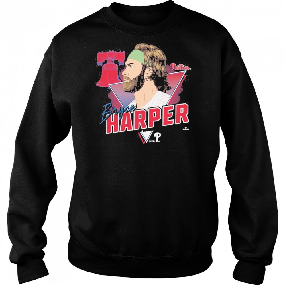 Bryce Harper Philadelphia Phillies ’47 Player Caricature Franklin T-Shirt Hoodie
