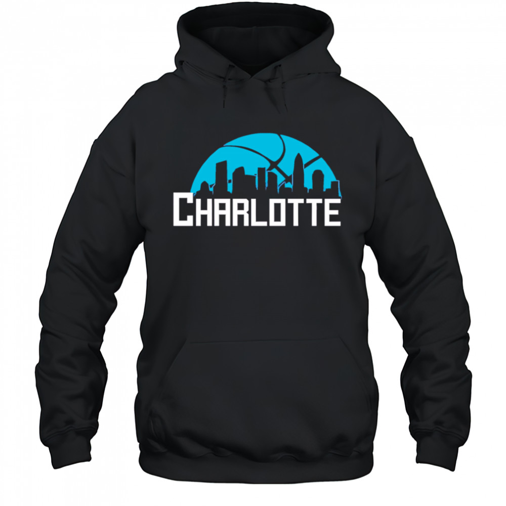 Charlotte Hornets Cityscape Skyline style 2025 shirt Hoodie