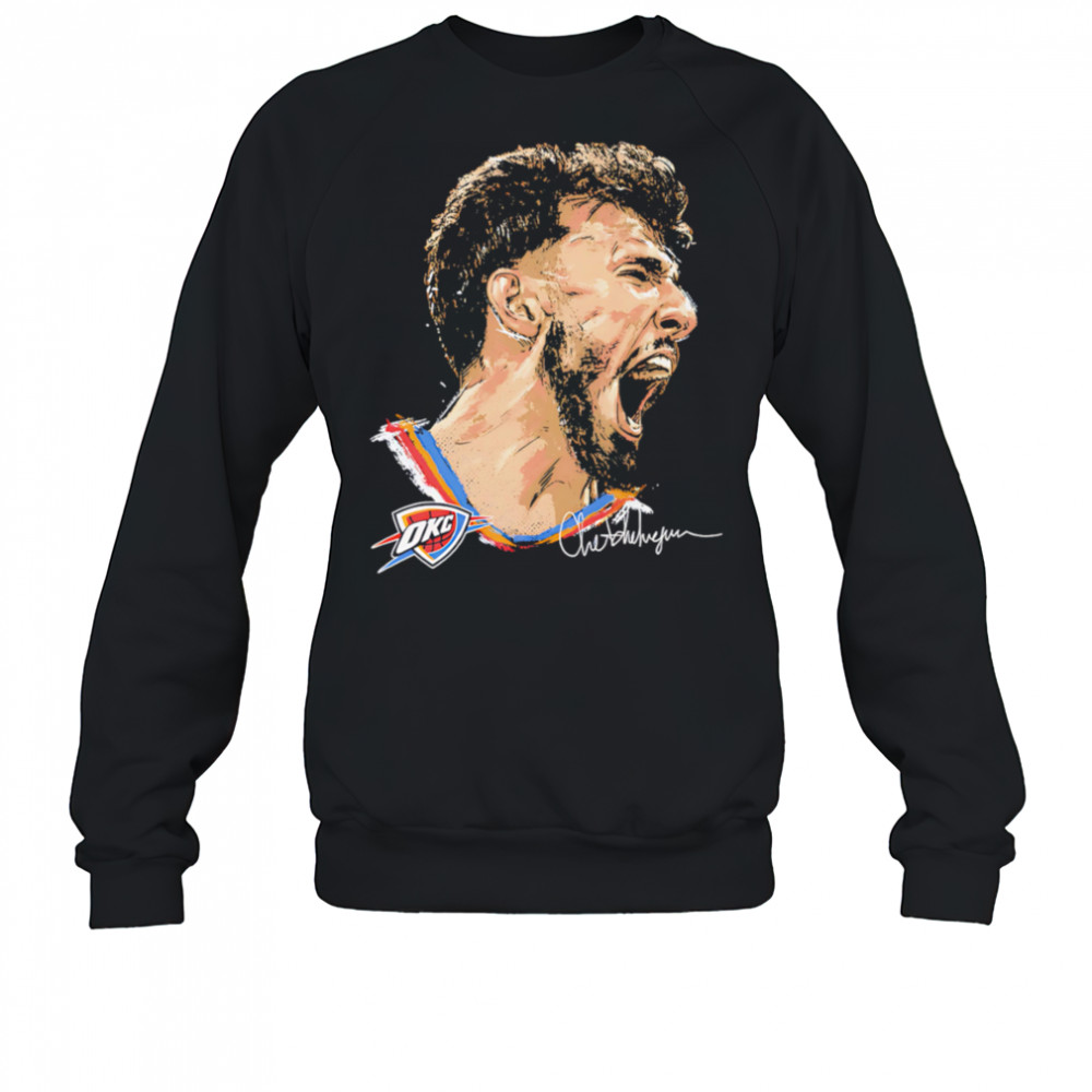 Chet Holmgren Oklahoma City Thunder Scream shirt Sweatshirt