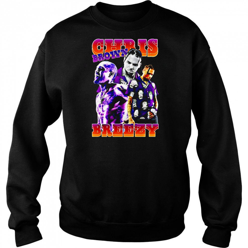 Chris Brown Breezy bootleg shirt Hoodie