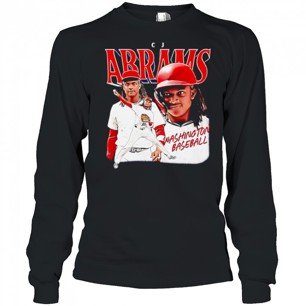 CJ Abrams Washington Vintage shirt Long Sleeved