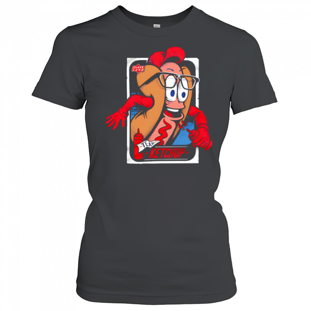 Cleveland Hotdog Team Ketchup shirt Women's T-shirt
