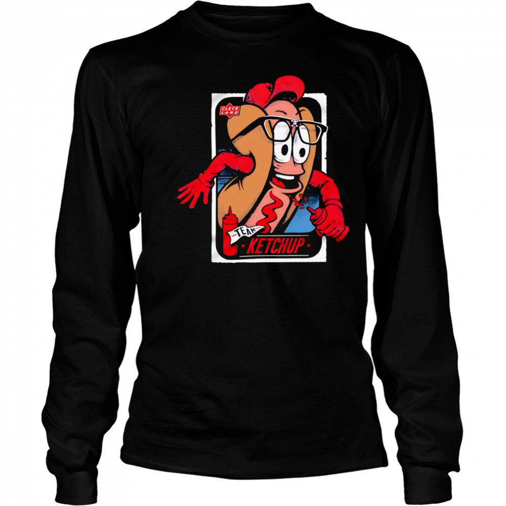 Cleveland Team Ketchup shirt Long Sleeved