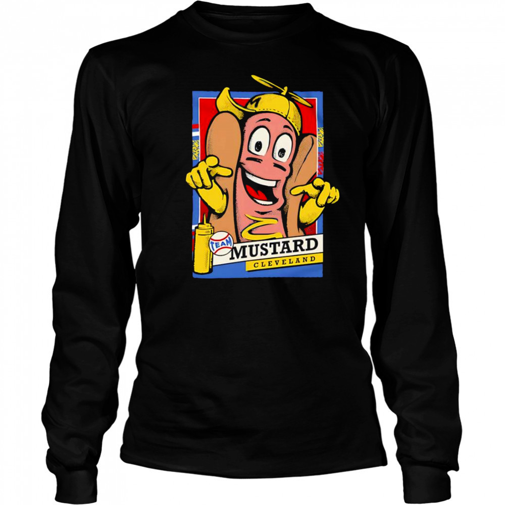 Cleveland Team Mustard shirt Long Sleeved