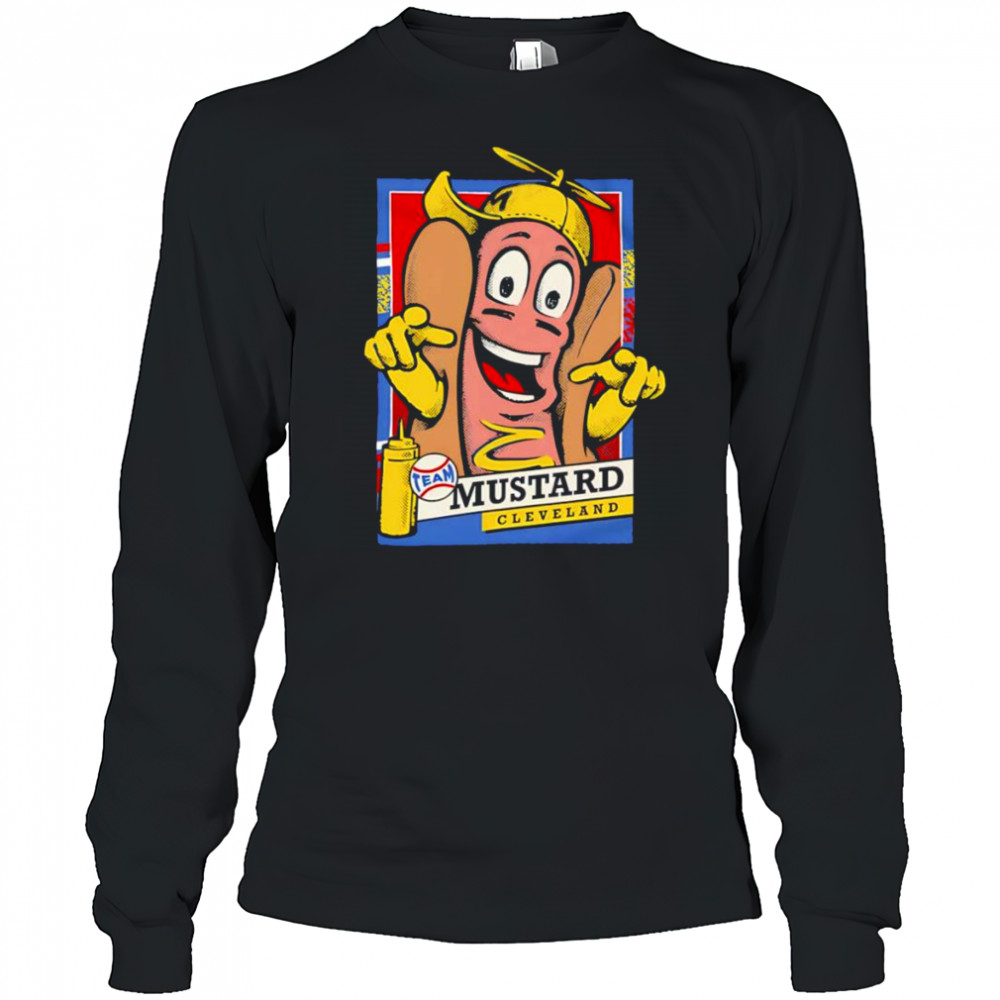 Cleveland Team Mustard shirt Long Sleeved