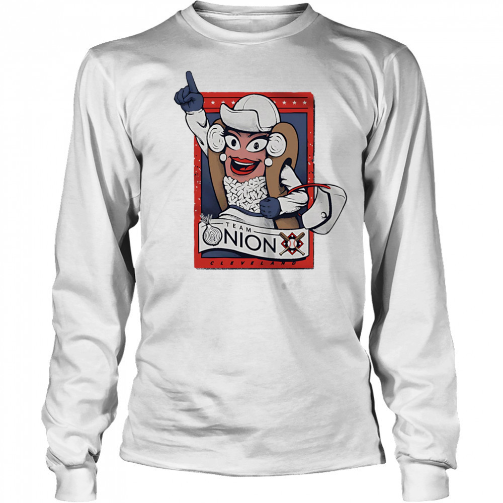 Cleveland Team Onion shirt Long Sleeved