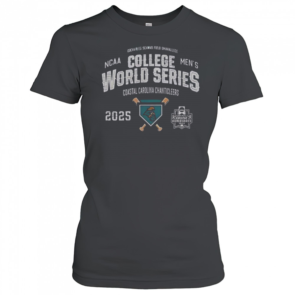 Coastal Carolina Chanticleers NCAA Men’s College World Series 2025 T-Shirt Women's T-shirt