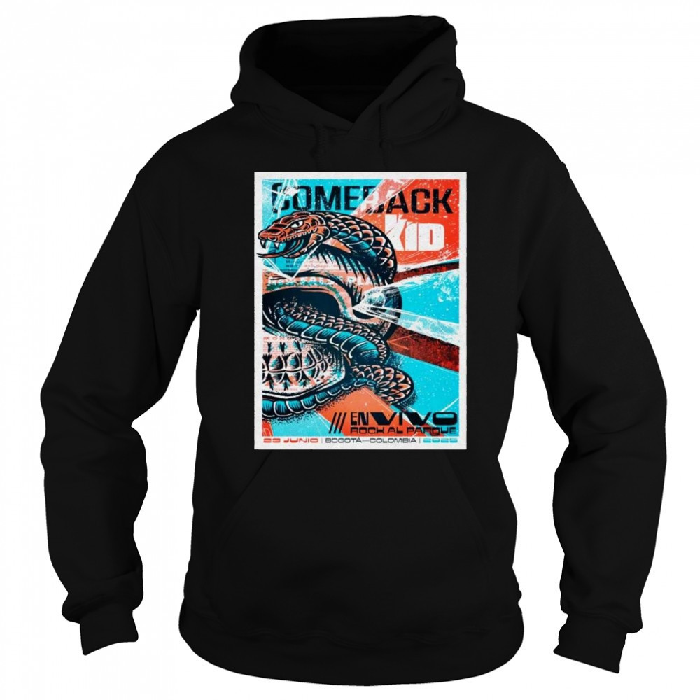 Comeback Kid June 23 2025 In Bogota Colombia Shirt Sweatshirt