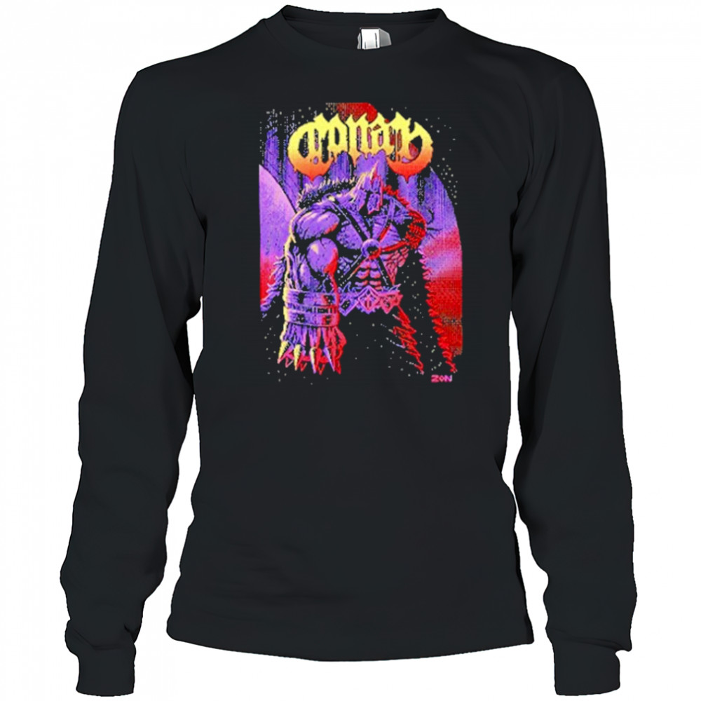 Conan Violence Dimension New 2025 T-Shirt Long Sleeved