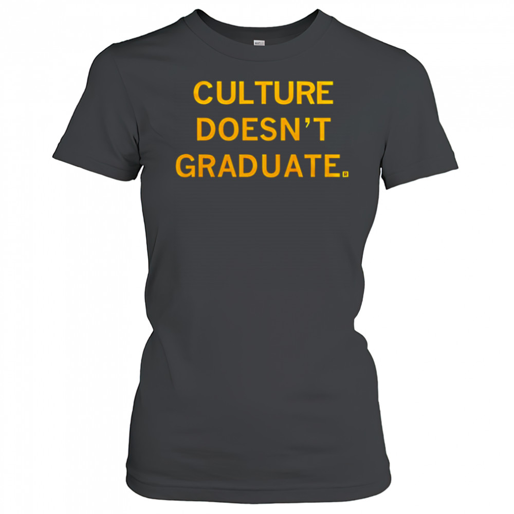 Culture doesn’t graduate shirt Women's T-shirt