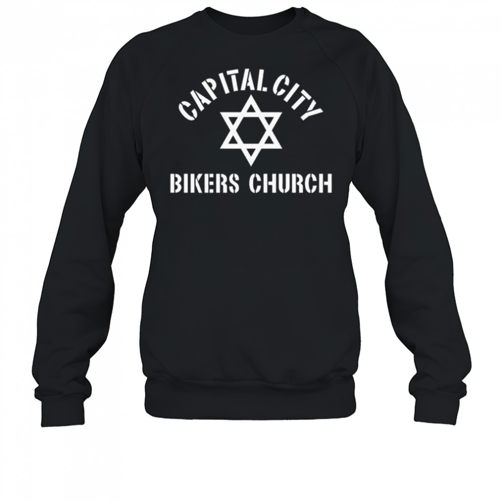 Dacey Media Capital City Bikers Church Shirt Sweatshirt