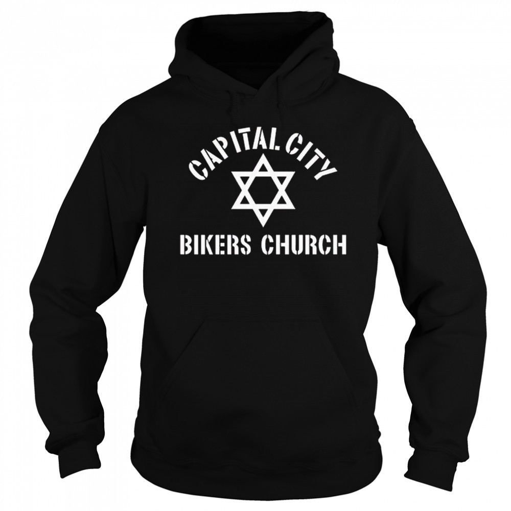 Dacey Media Capital City Bikers Church Shirt Sweatshirt