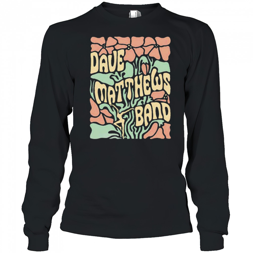Dave Matthews Band Florals T-Shirt Long Sleeved