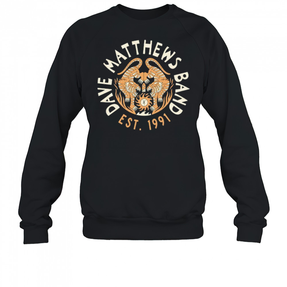 Dave Matthews Band Tigers T-Shirt Sweatshirt