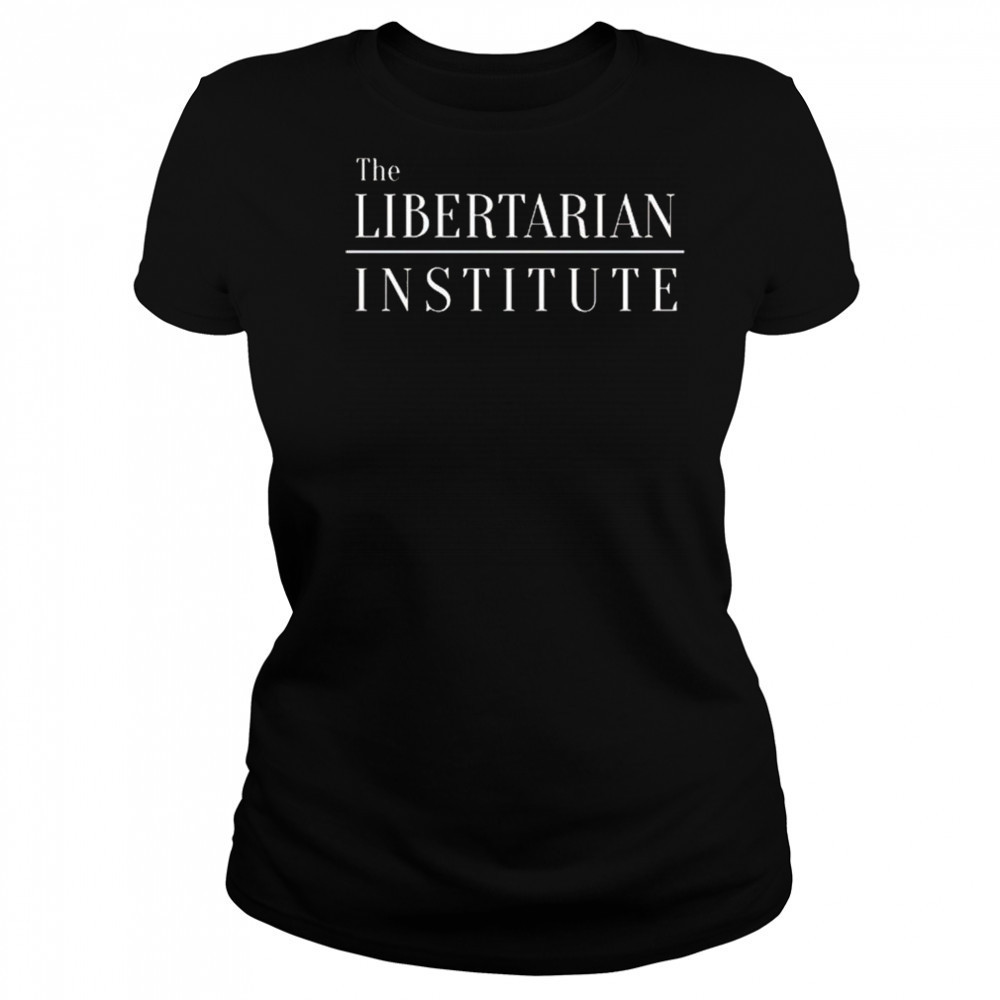 Dave Smith Wearing The Libertarian Institute Shirt Women's T-shirt