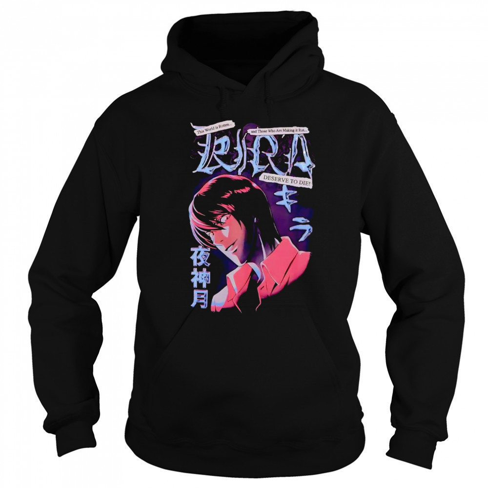 Death Note Kira Shiny shirt Sweatshirt