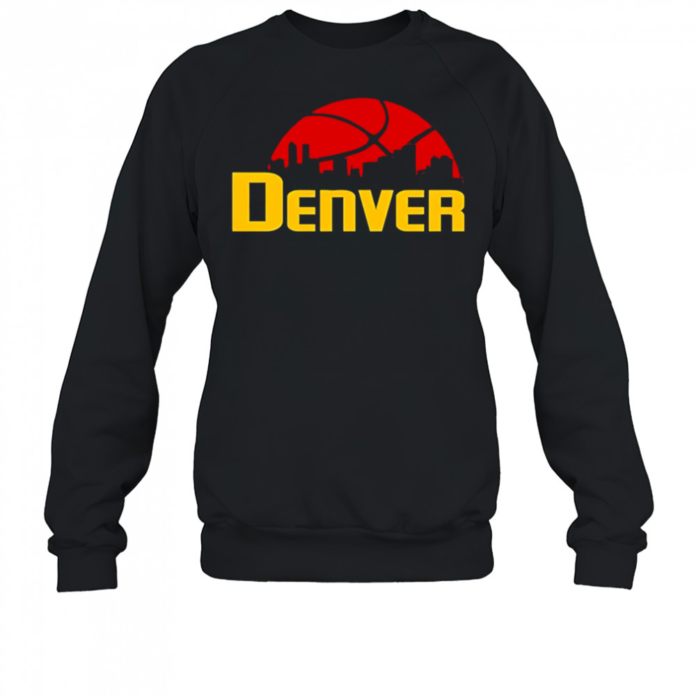 Denver Nuggets Cityscape Skyline style 2025 shirt Sweatshirt
