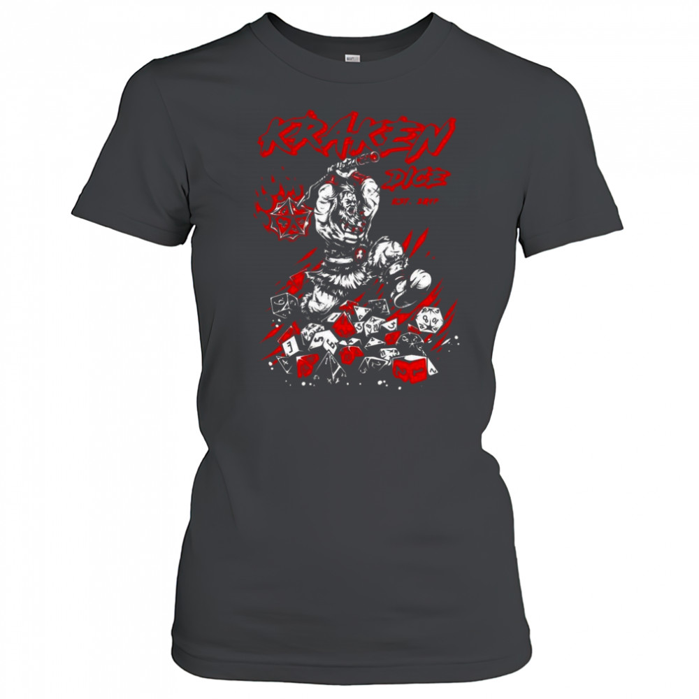 Dice Rage Kraken Dice Shirt Women's T-shirt