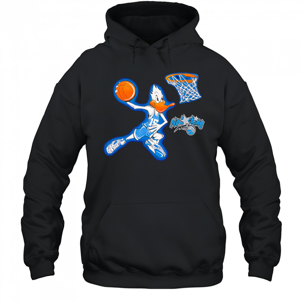 Dunking Duck basketball shirt Hoodie
