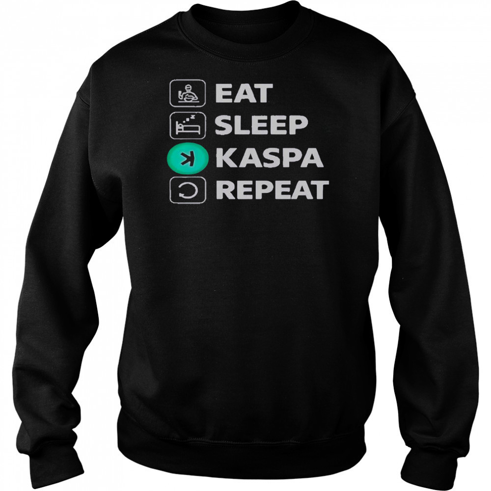 Eat Sleep Kaspa Repeat T-Shirt Hoodie