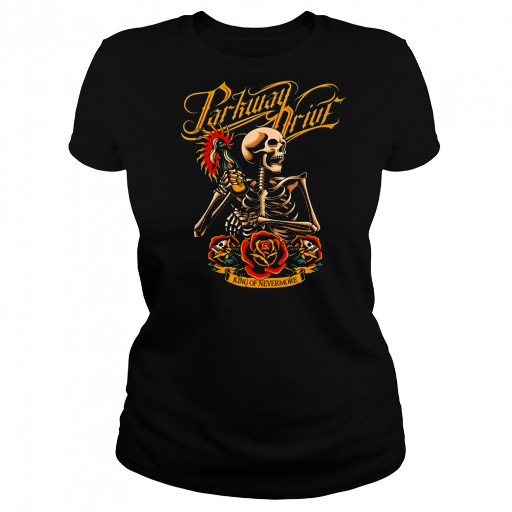 Flagship Parkway Drive Molotov Skeleton Shirt Women's T-shirt