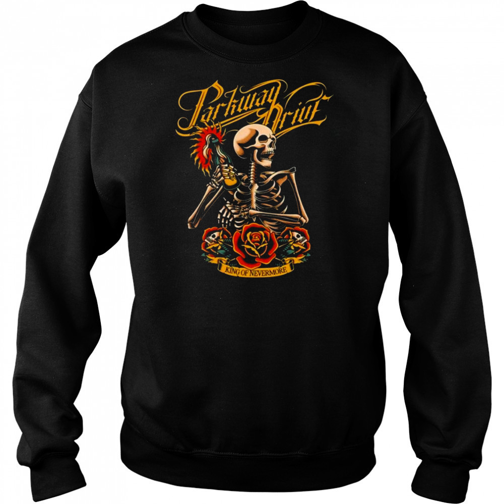 Flagship Parkway Drive Molotov Skeleton Shirt Hoodie
