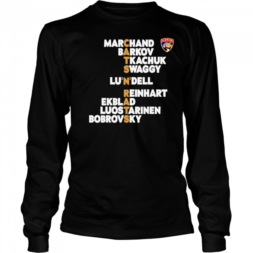 Florida Panthers Champion Stanley Cup Cats AND Rats shirt Long Sleeved