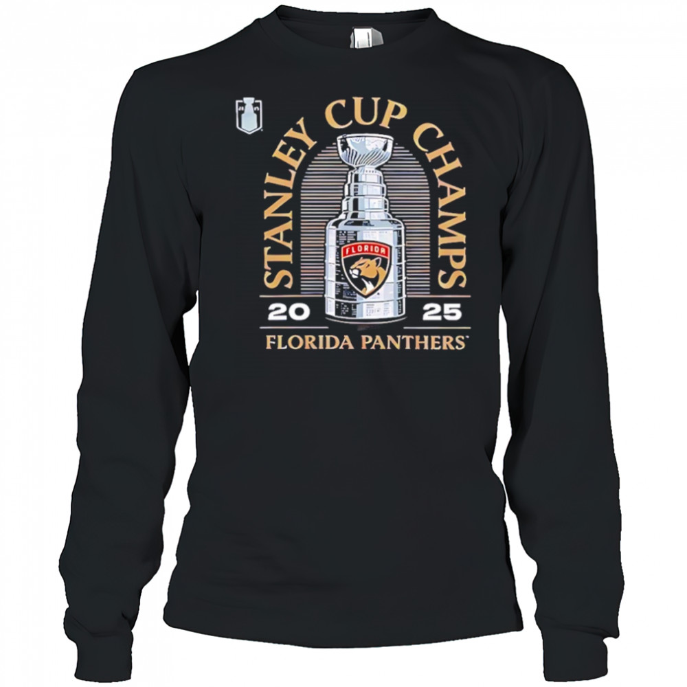 Florida Panthers NHL Hockey Stanley Cup Champs 2025 shirt Long Sleeved