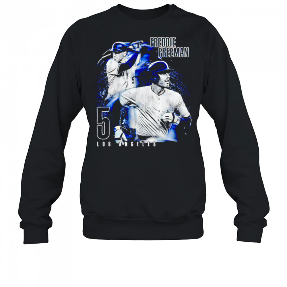 Freddie Freeman Los Angeles D Grunge shirt Sweatshirt