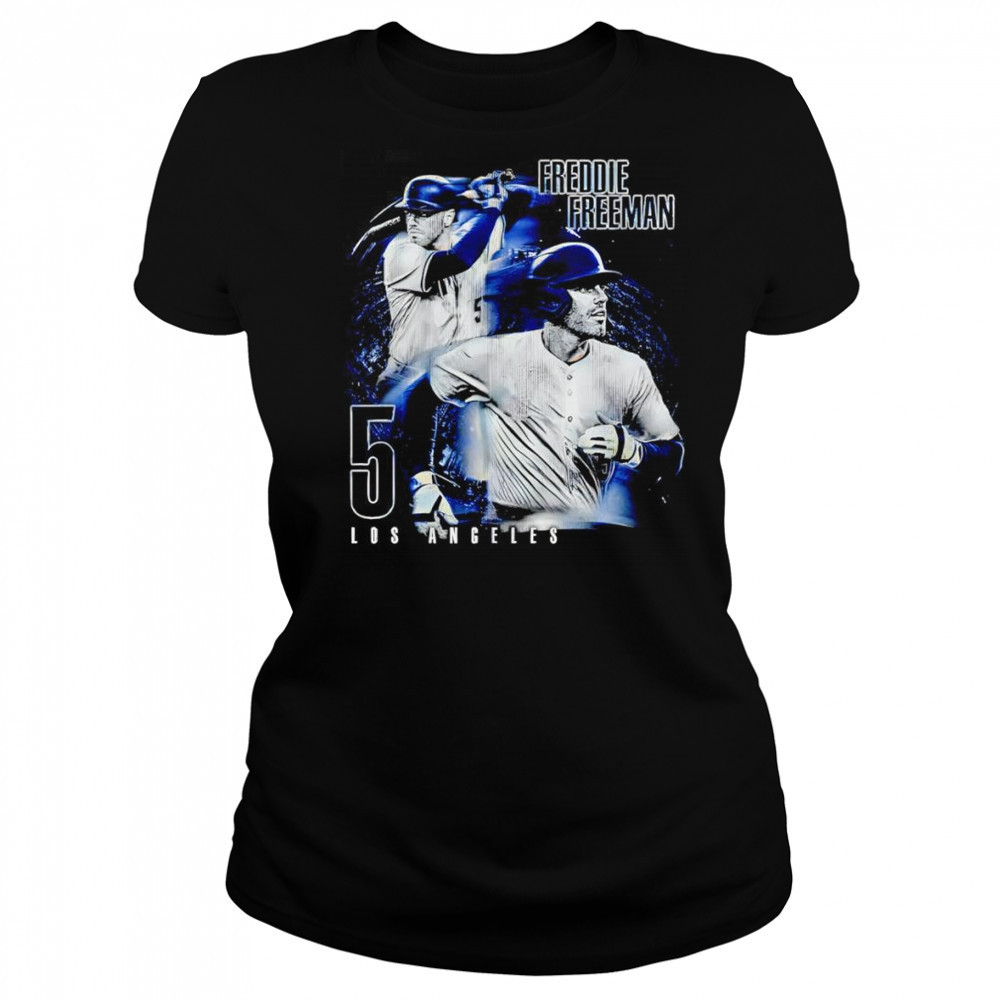 Freddie Freeman Los Angeles Dodgers grunge shirt Women's T-shirt
