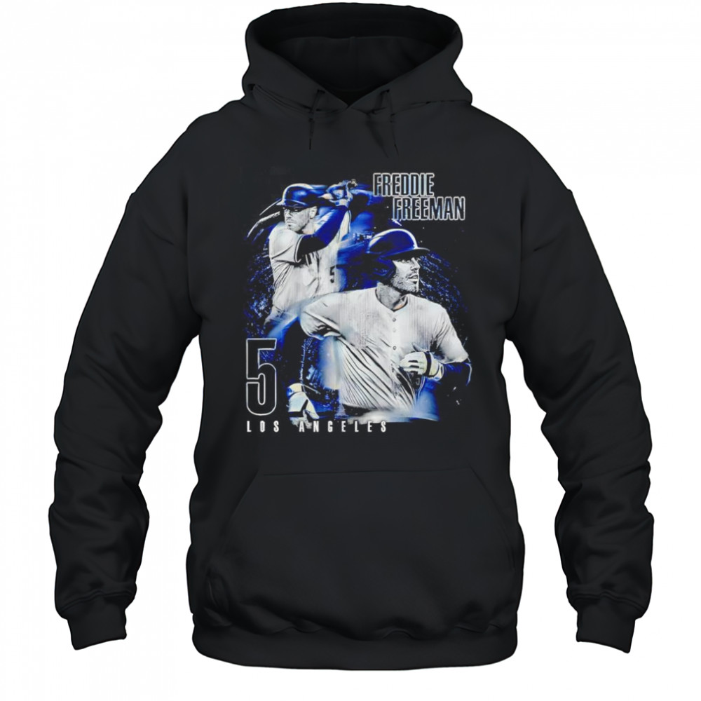 Freddie Freeman Los Angeles Dodgers grunge shirt Hoodie