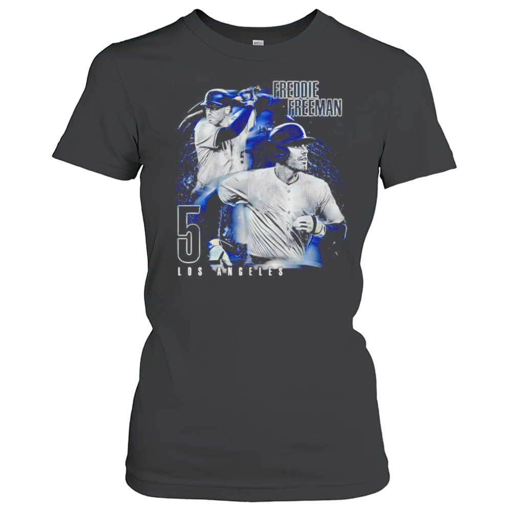 Freddie Freeman Los Angeles Dodgers grunge shirt Women's T-shirt