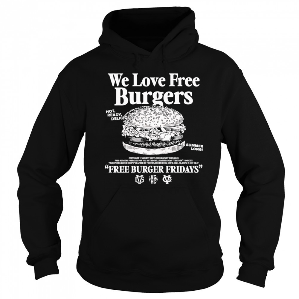 Free Burger Friday Premium shirt Sweatshirt