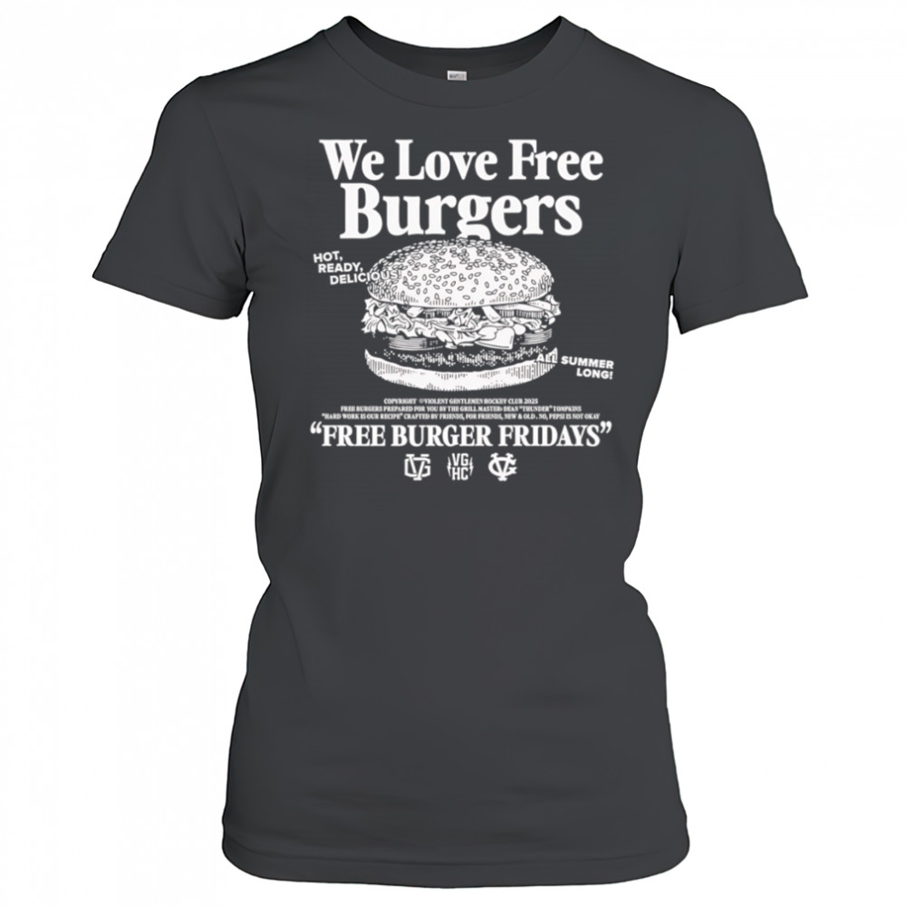 Free Burger Friday Premium shirt Women's T-shirt