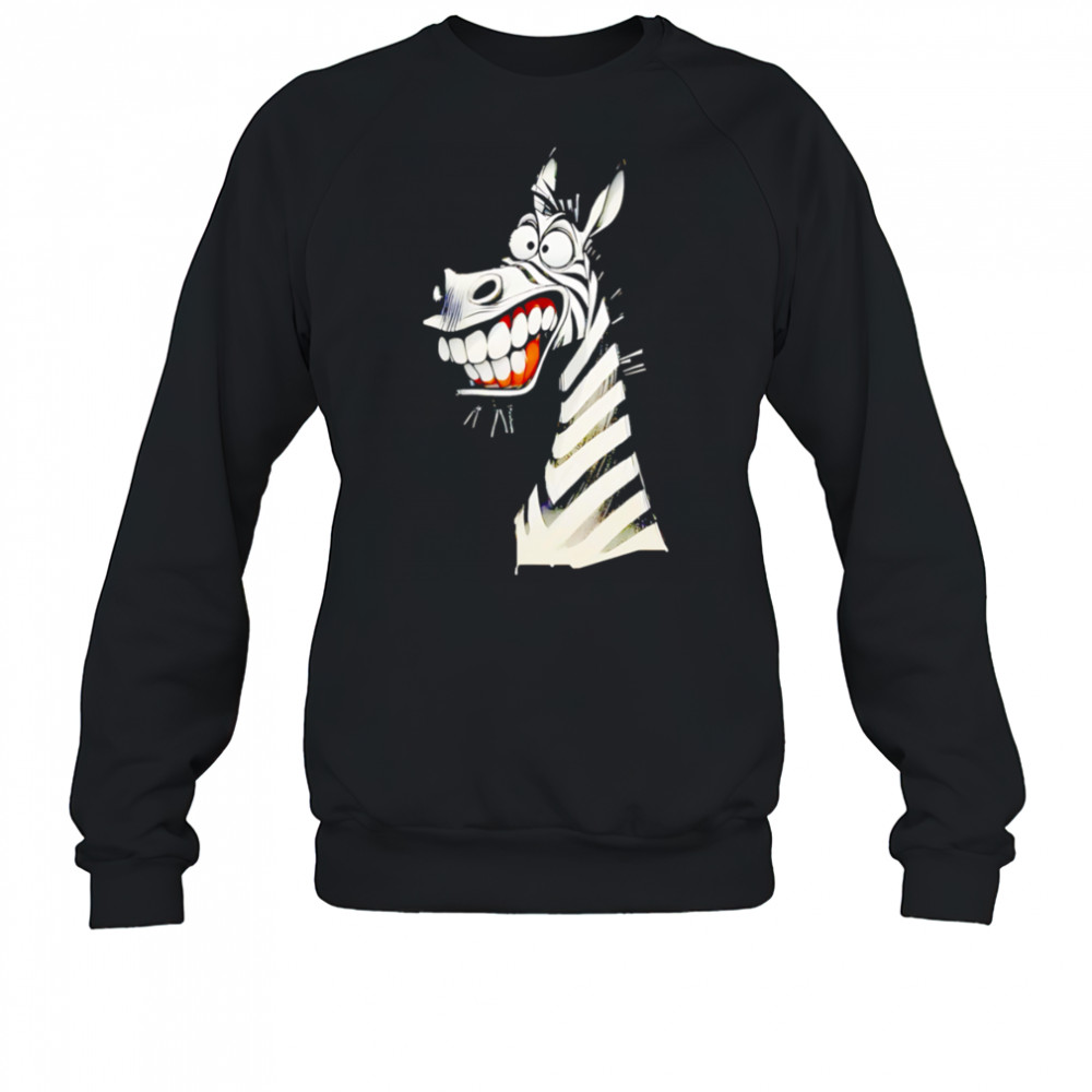Funny Zebra Graphic cartoon shirt Sweatshirt