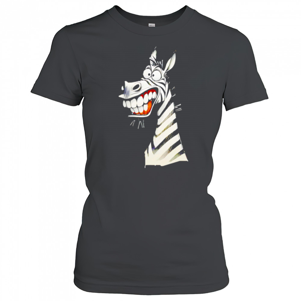 Funny Zebra Graphic cartoon shirt Women's T-shirt