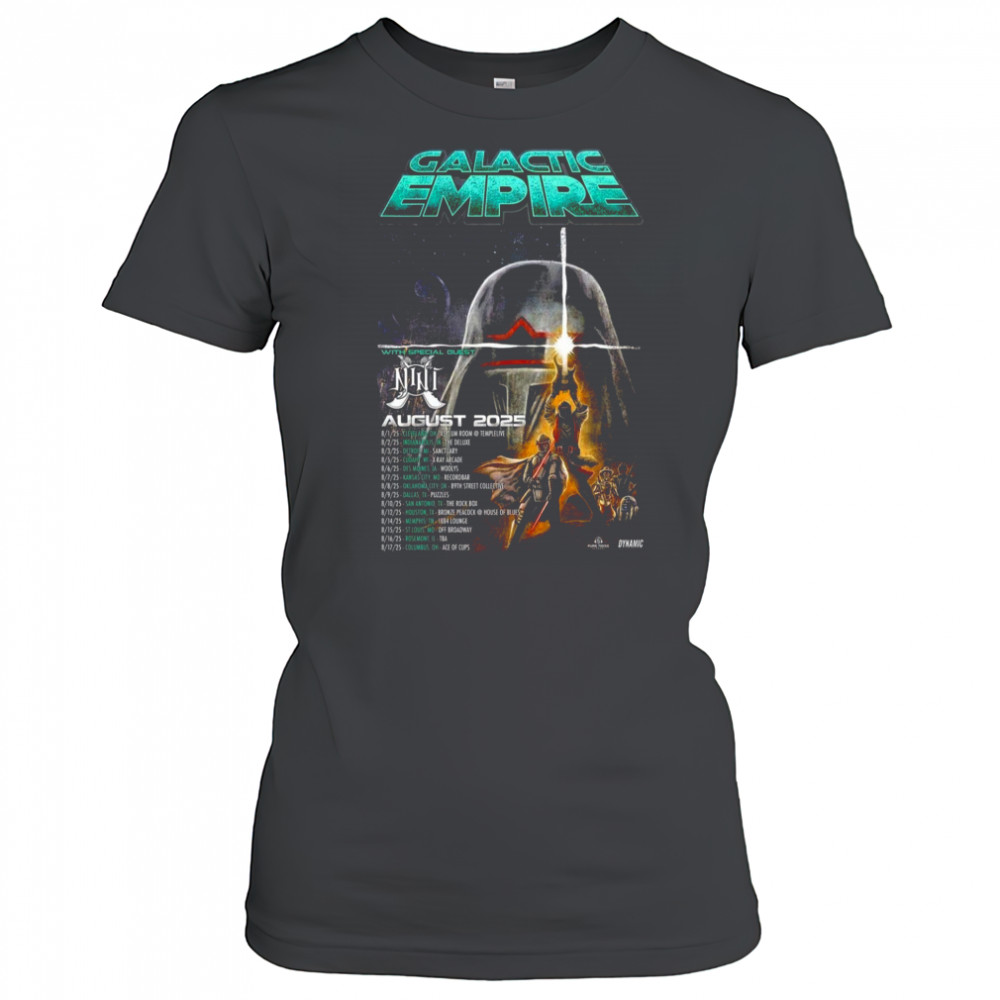 Galactic Empire August 2025 Tour Poster T-Shirt Women's T-shirt