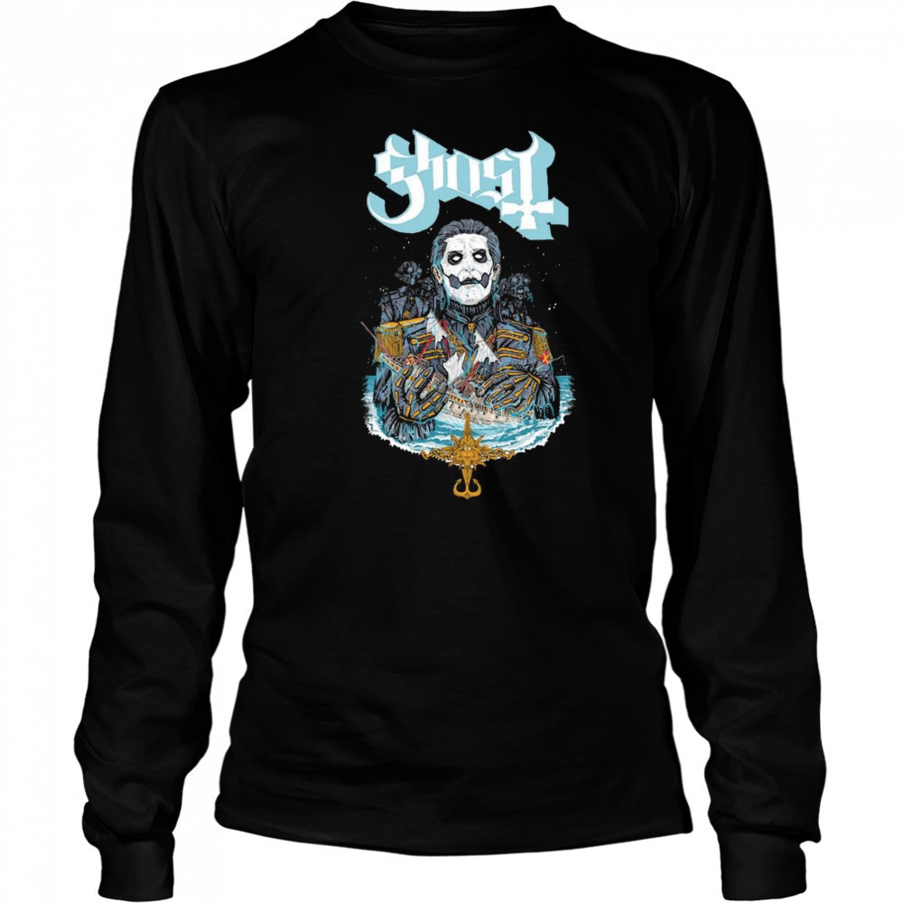 Ghost Papa Van Der Decken Muscle Shirt Long Sleeved