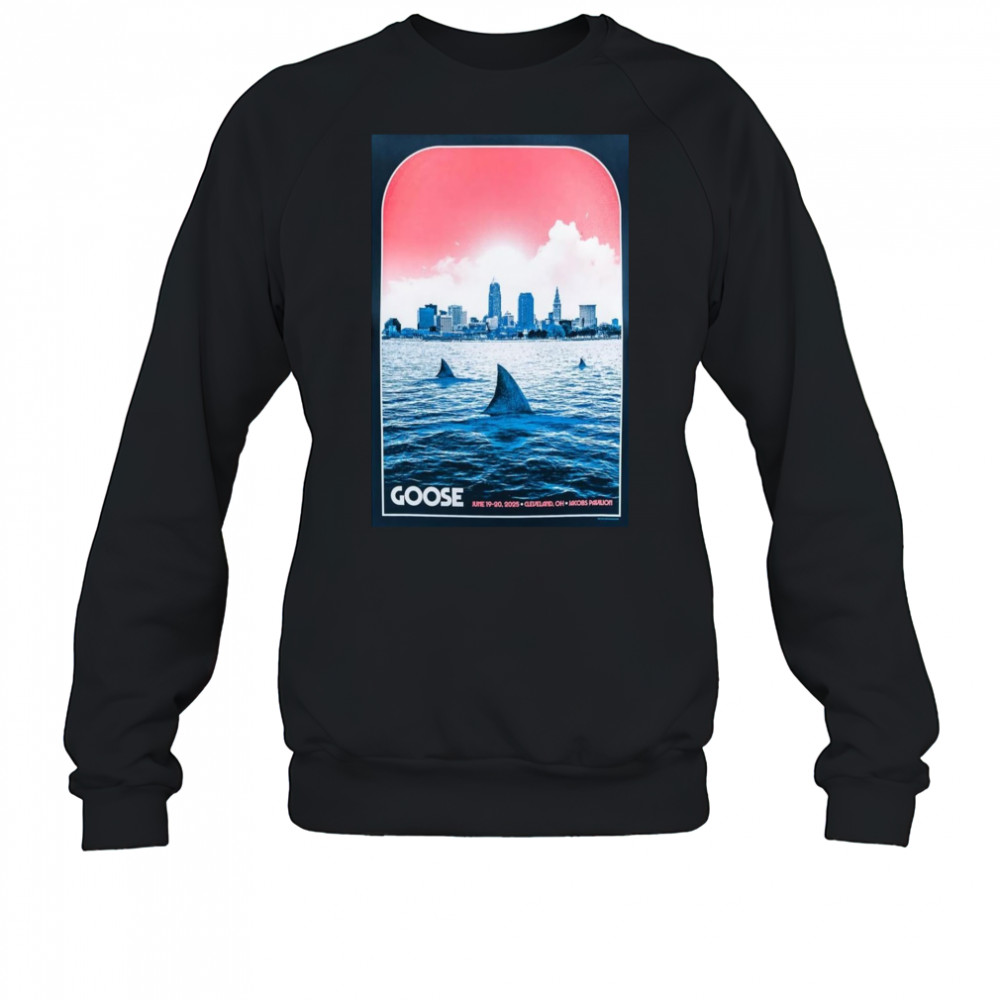 Goose Band Jacobs Pavilion June 19-20 2025 Tour Poster T-Shirt Sweatshirt