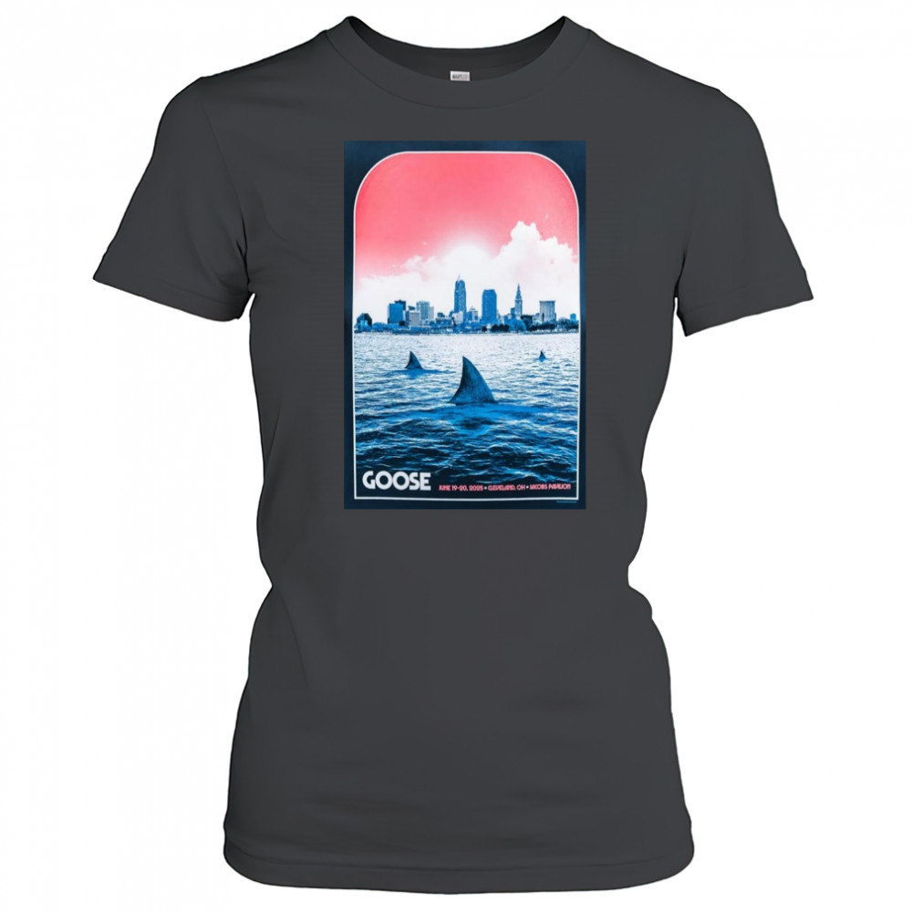 Goose Band Jacobs Pavilion June 19-20 2025 Tour Poster T-Shirt Women's T-shirt