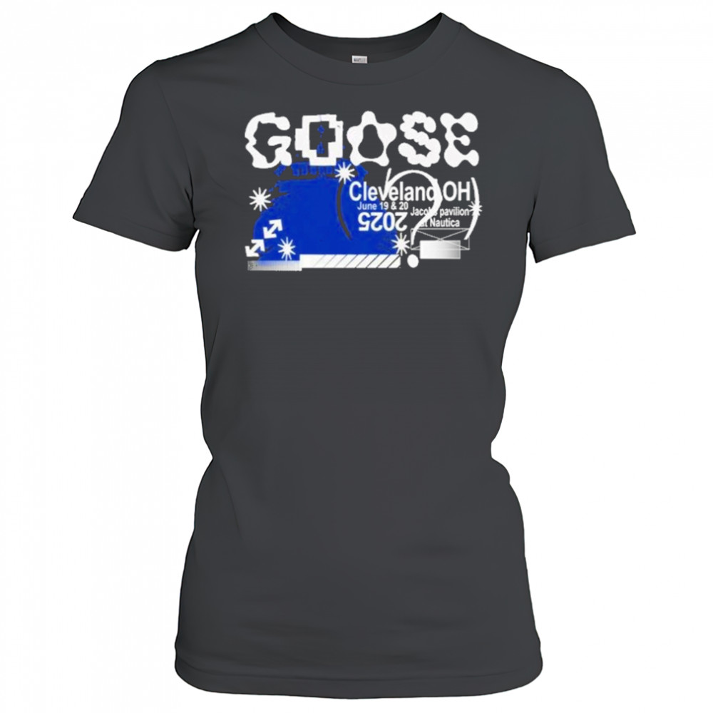 Goose June 19-20 2025 Cleveland, OH Jacobs Pavilion T-Shirt Women's T-shirt